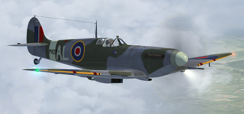 A2A WOP3 Spitfire MkIIb PV270