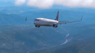 B738 : Mt Rainier 01